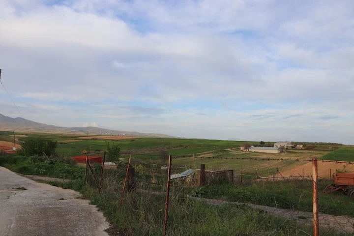 Wide open countryside